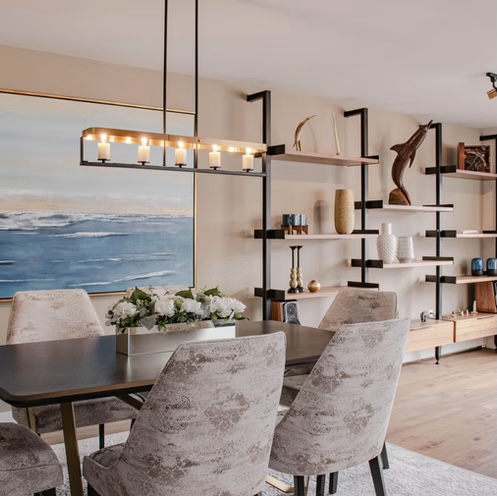 Dining room interior designed by MAD Design Interiors