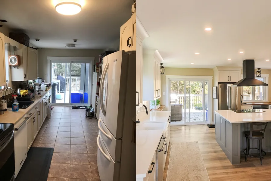 Before & After by MAD Design Interiors