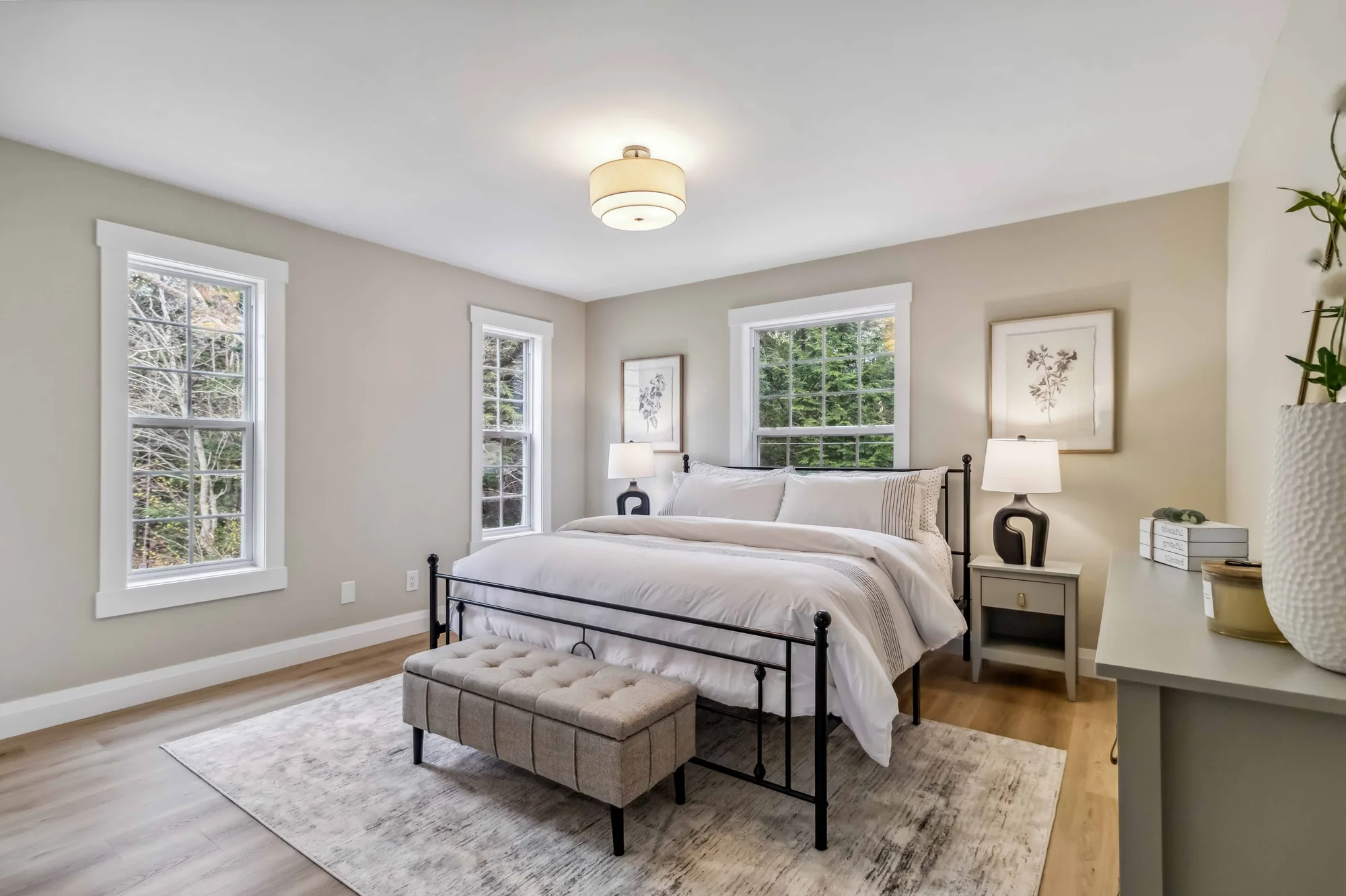 Gail Avenue — Master, after the renovation by MAD Design Interiors