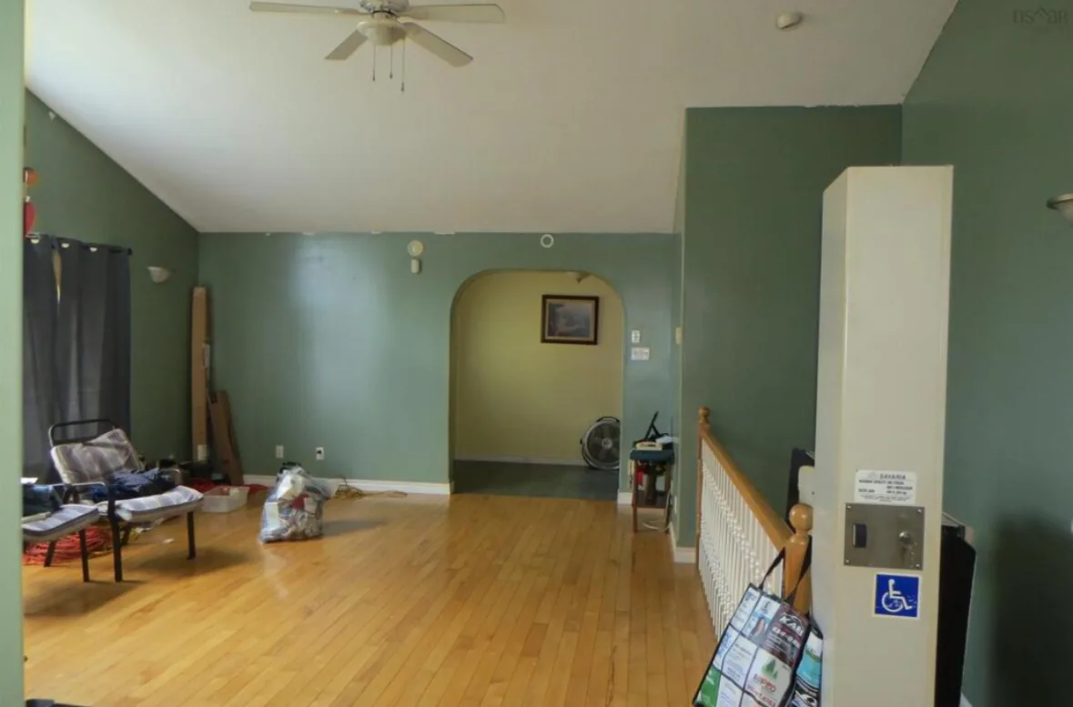 Gail Avenue — Living Room 2, before the renovation by MAD Design Interiors