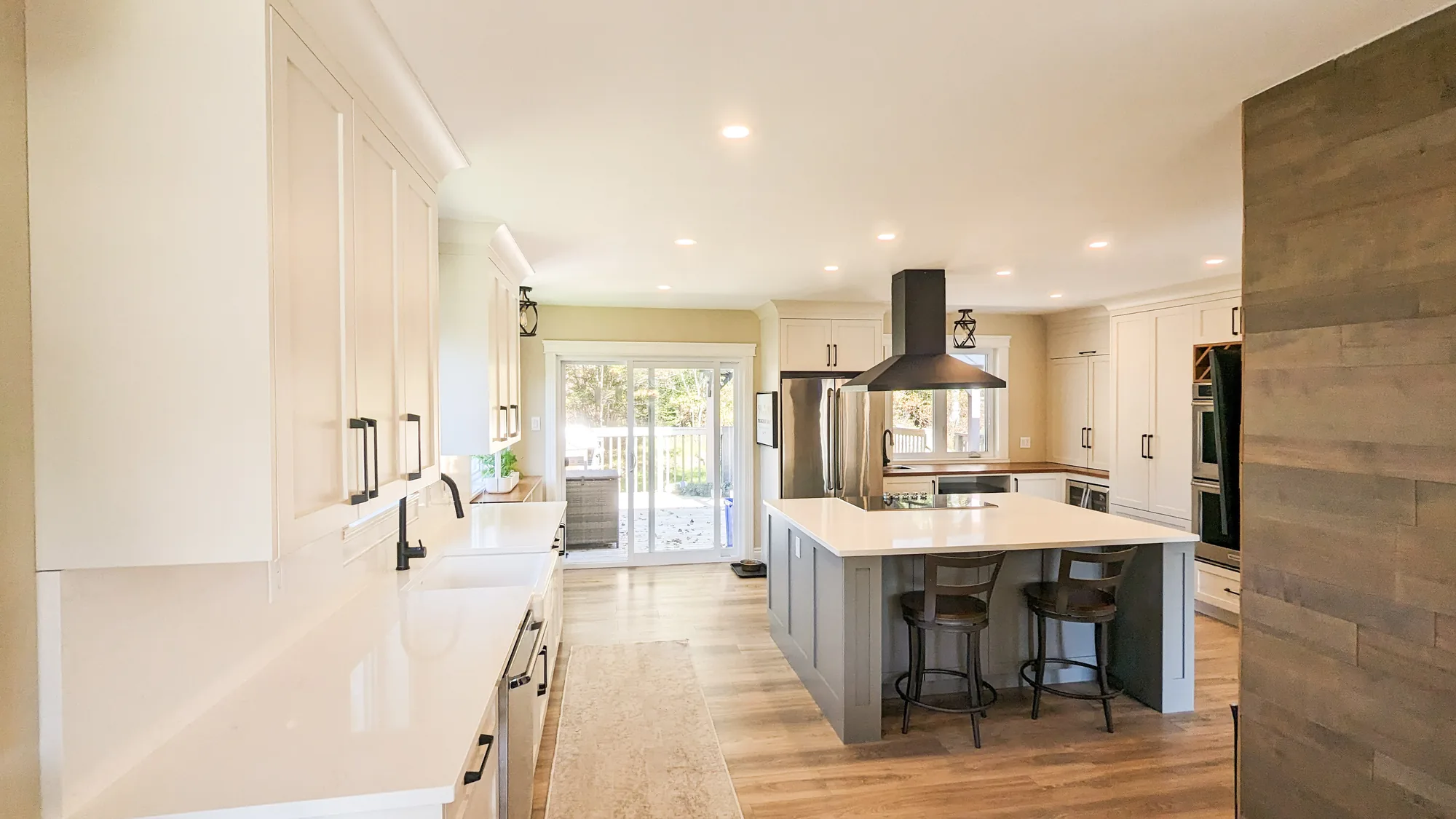 Longards Road — Kitchen Patio, after the renovation by MAD Design Interiors