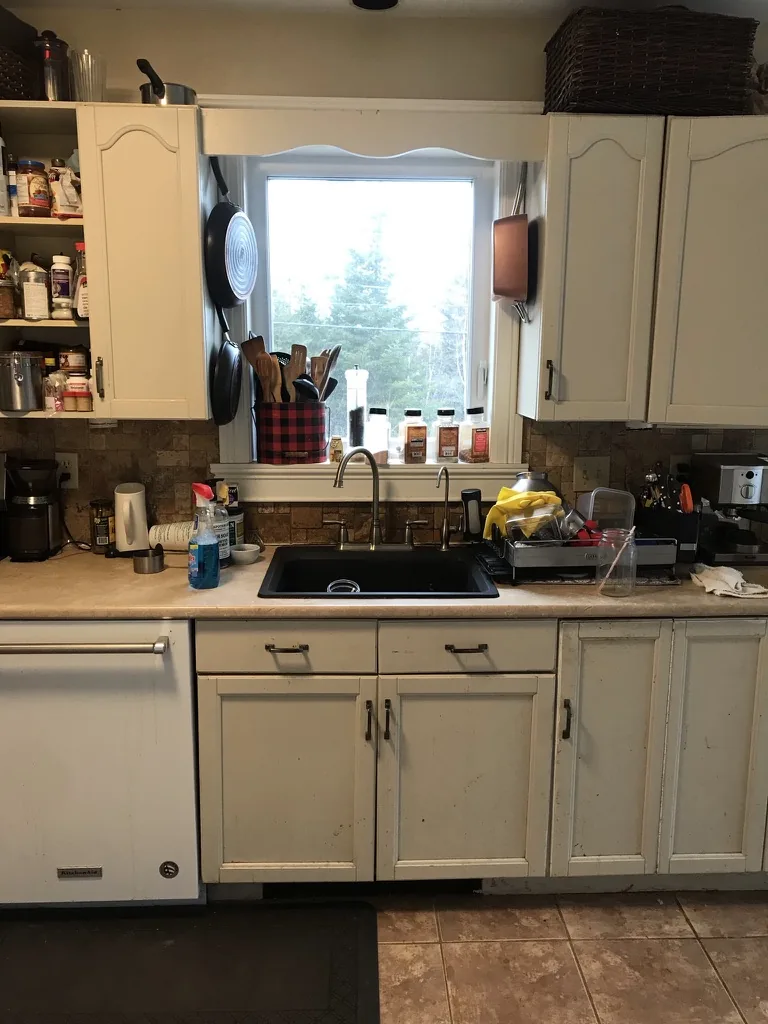 Longards Road — Kitchen Sink, before the renovation by MAD Design Interiors
